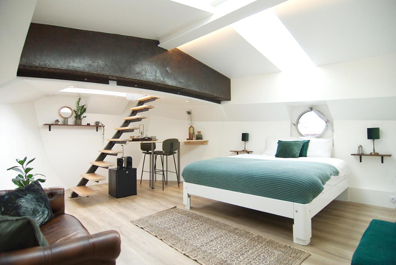 Eco Houseboat Hotel Amsterdam Eksteriør billede