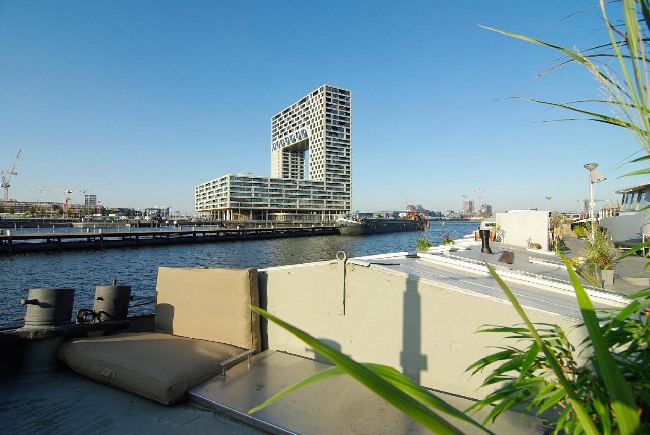 Eco Houseboat Hotel Amsterdam Eksteriør billede