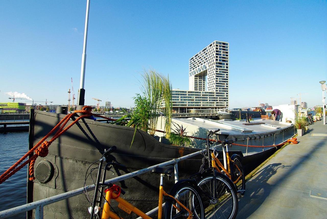 Eco Houseboat Hotel Amsterdam Eksteriør billede