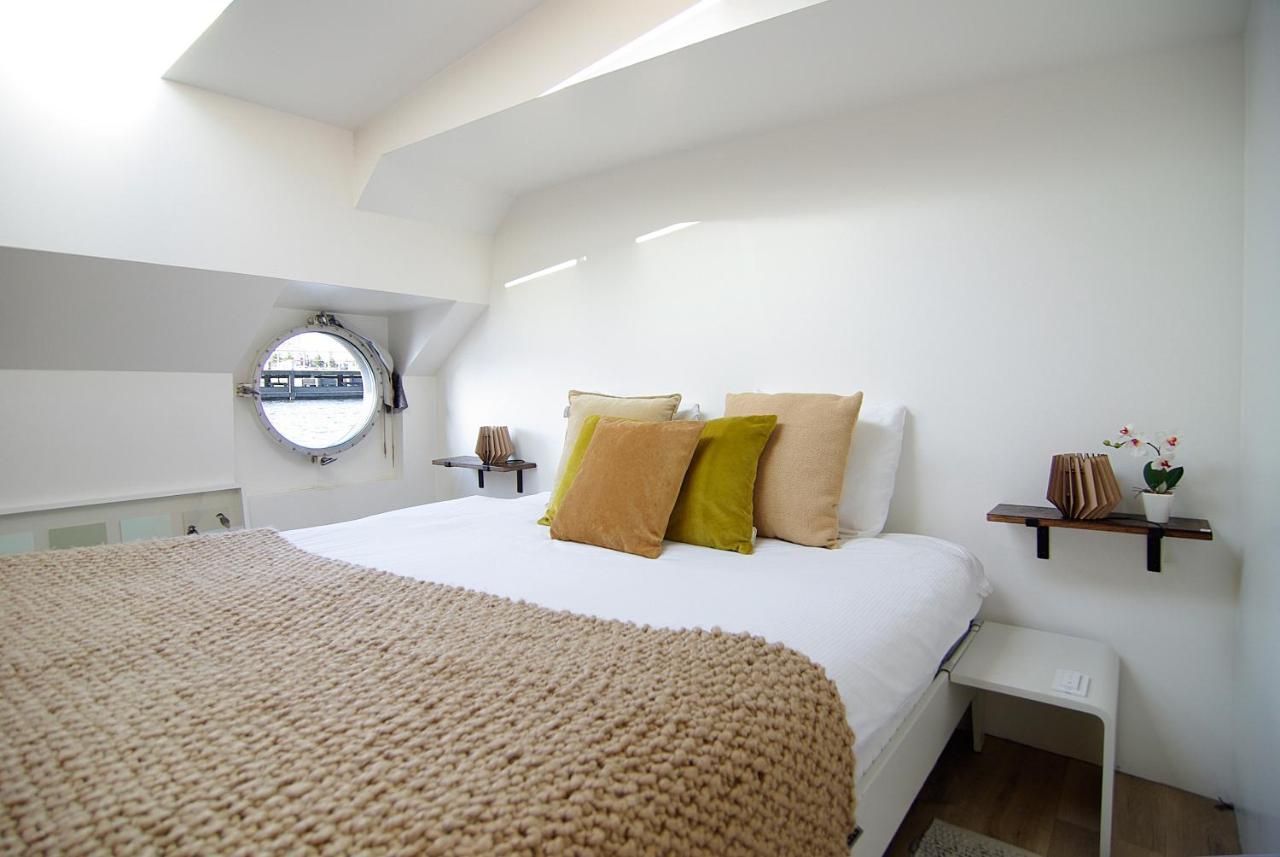 Eco Houseboat Hotel Amsterdam Eksteriør billede