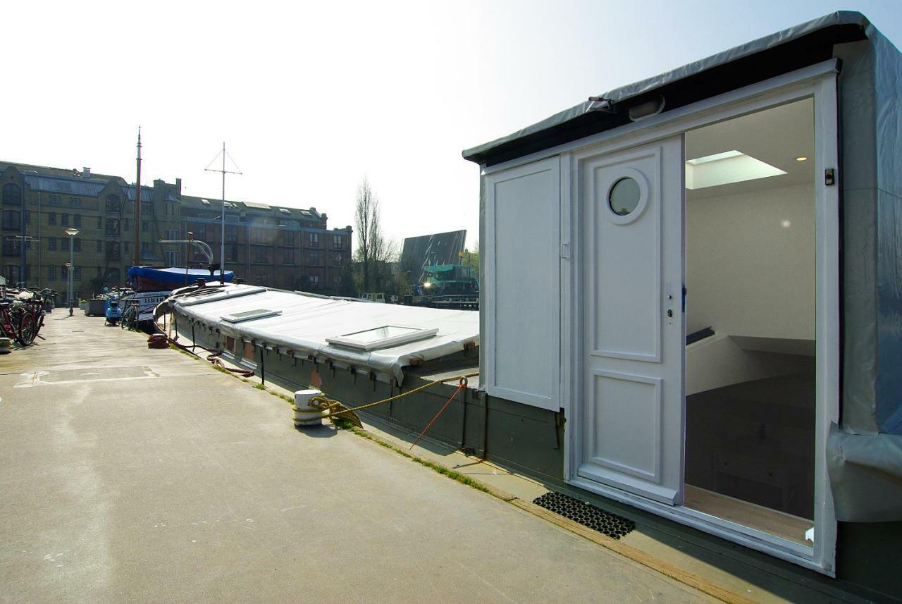 Eco Houseboat Hotel Amsterdam Eksteriør billede
