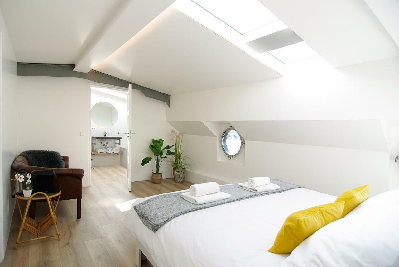 Eco Houseboat Hotel Amsterdam Eksteriør billede